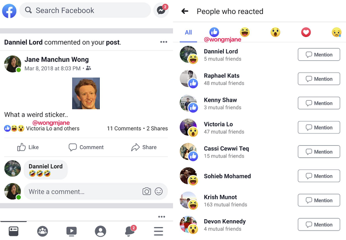 facebook an hien thi like tren bai post