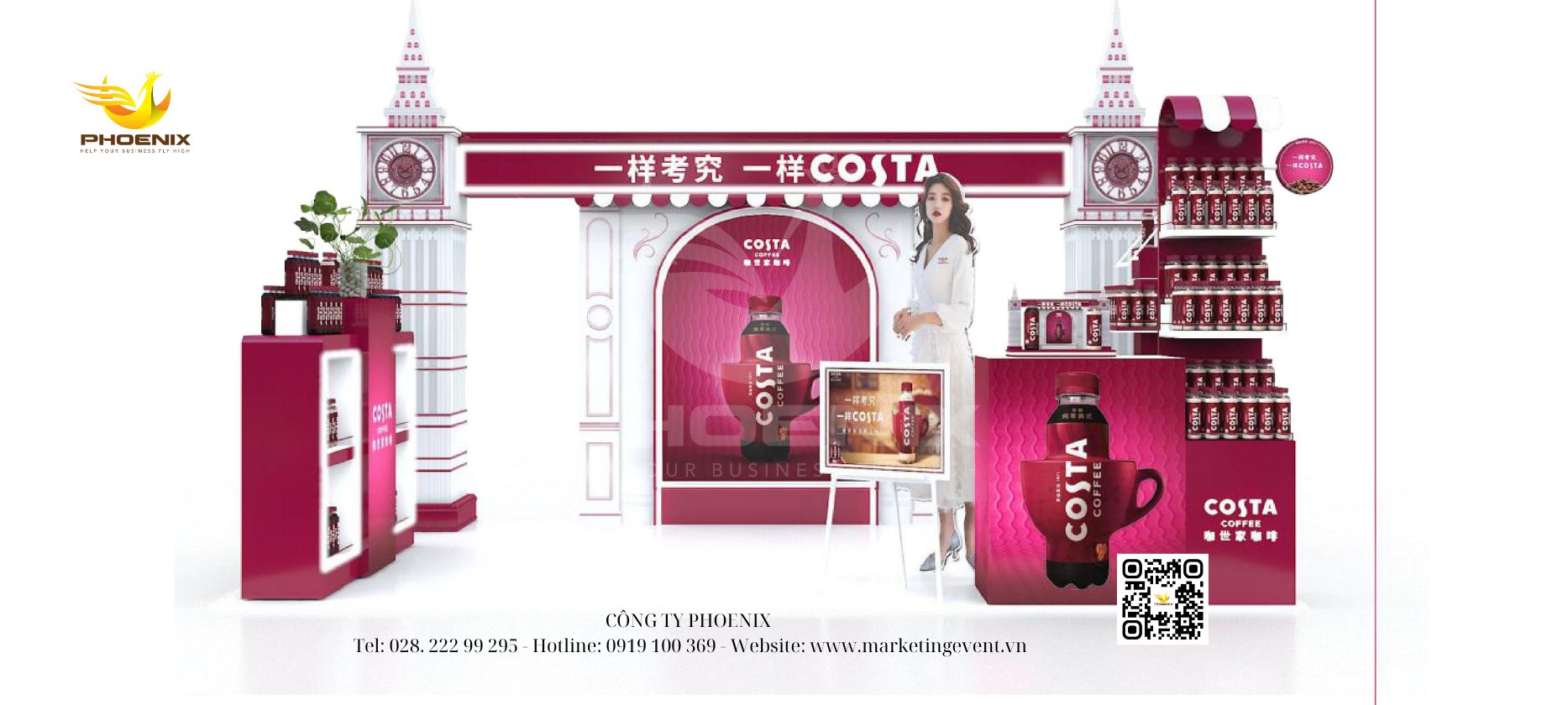 phoenix thiet ke gian hang trien lam 1