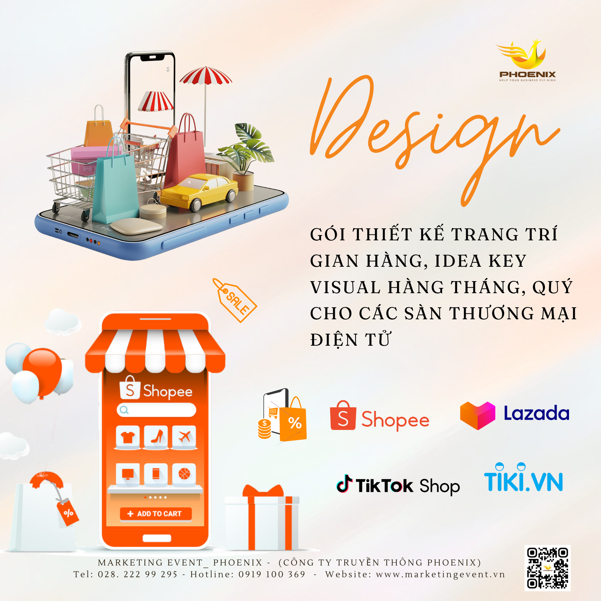 Phoenixgoi y tuong kv va thiet ke trang tri san thuong mai dien tu 1