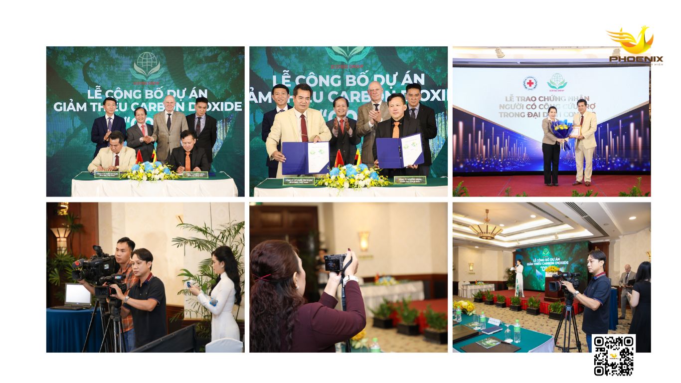 Phoenix le cong bo du an giam thieu carbon dioxide tai Viet Nam 3